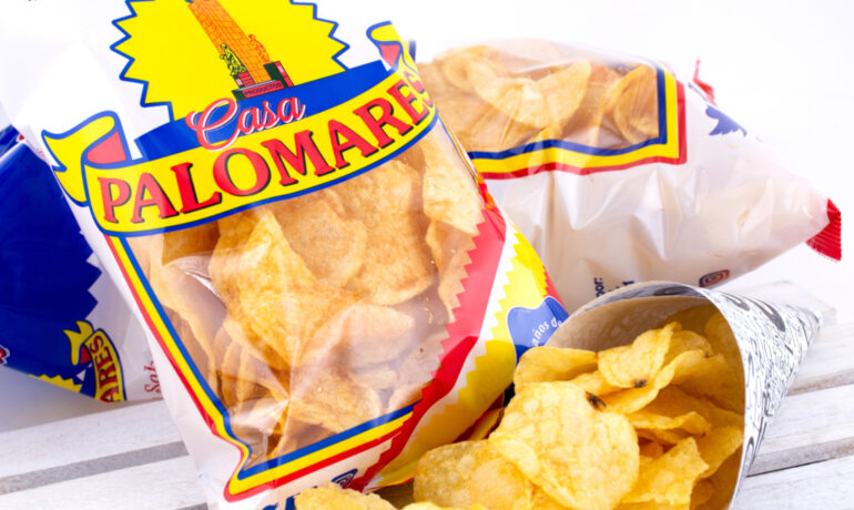 Casa Palomares, Patatas fritas, Encurtidos, Gominolas, Frutos Secos, Caramelos