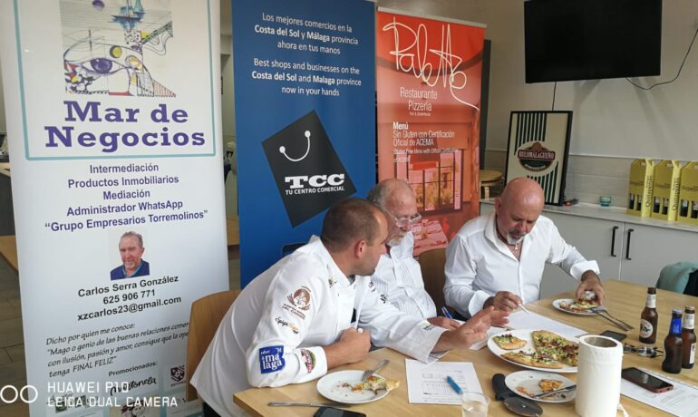 Presentación de la Pizza Malagueña
