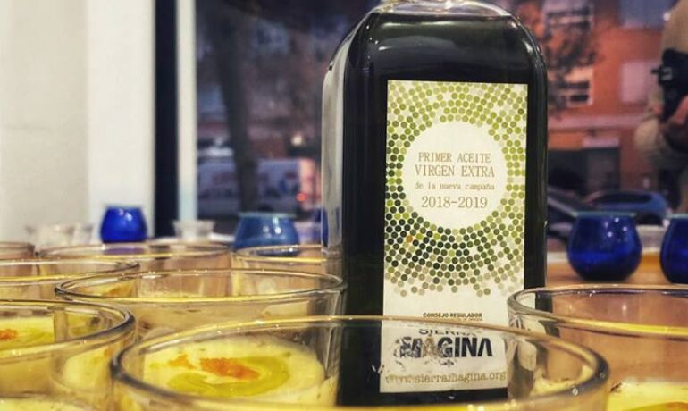 “Suspiro de Sierra Mágina” : Tierra de cacao, puding de naranja y AOVE